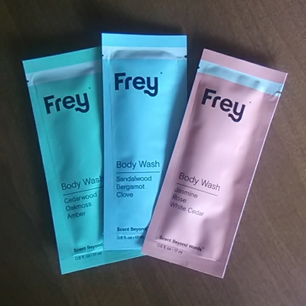 FREE Frey Body Wash Samples
